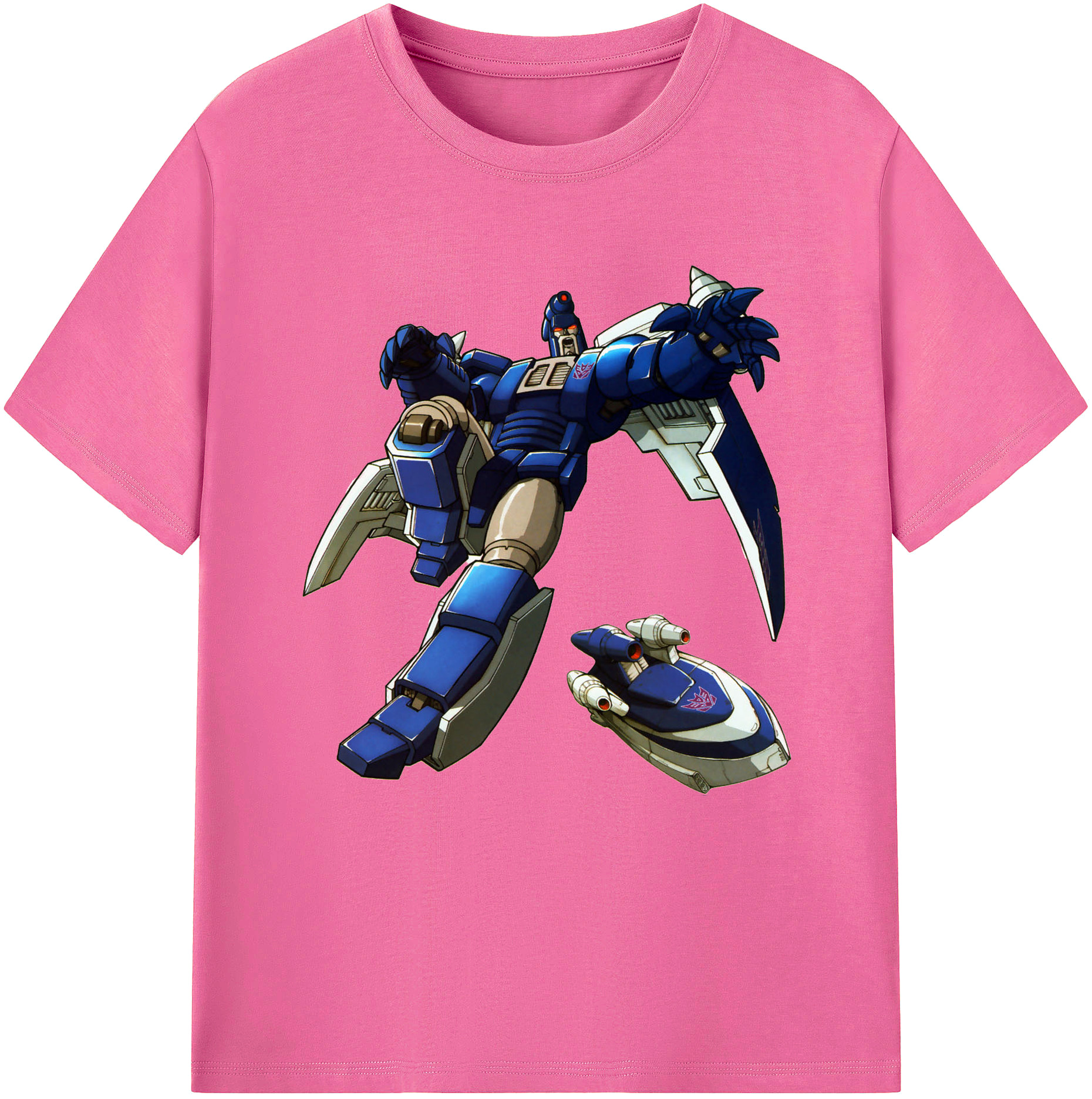 （画像用）  レディースカジュアルプリントTシャツ（綿100％）